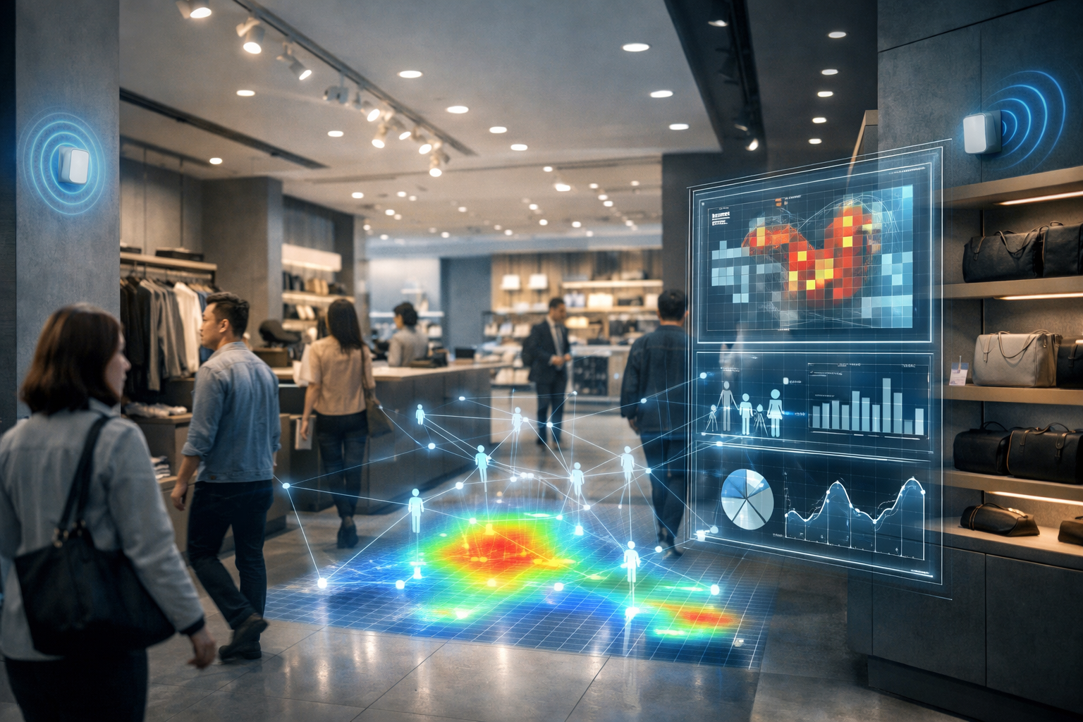 AIビーコンの仕組みのイメージ画像