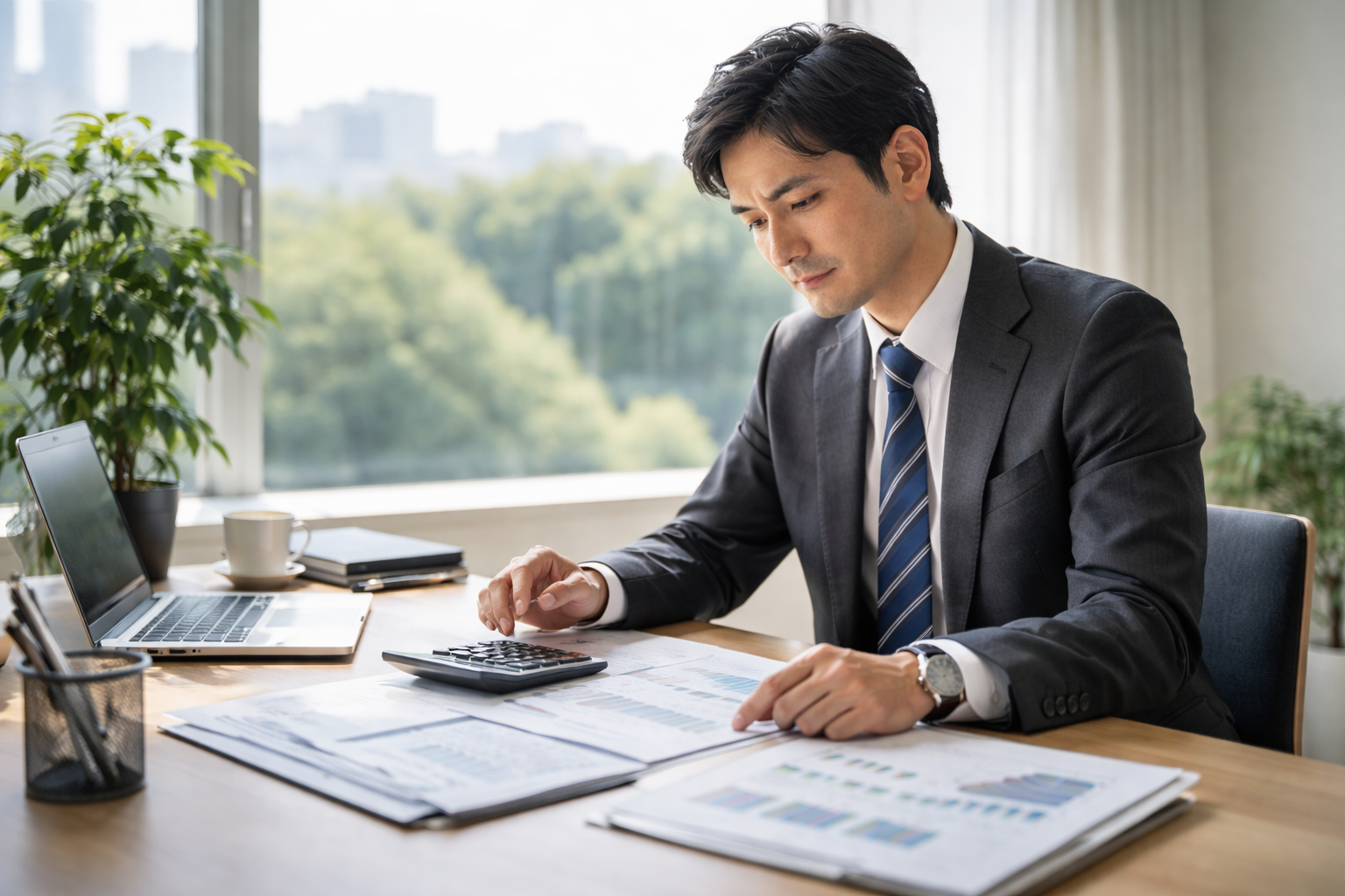 受講後に行動する経営者のイメージ画像