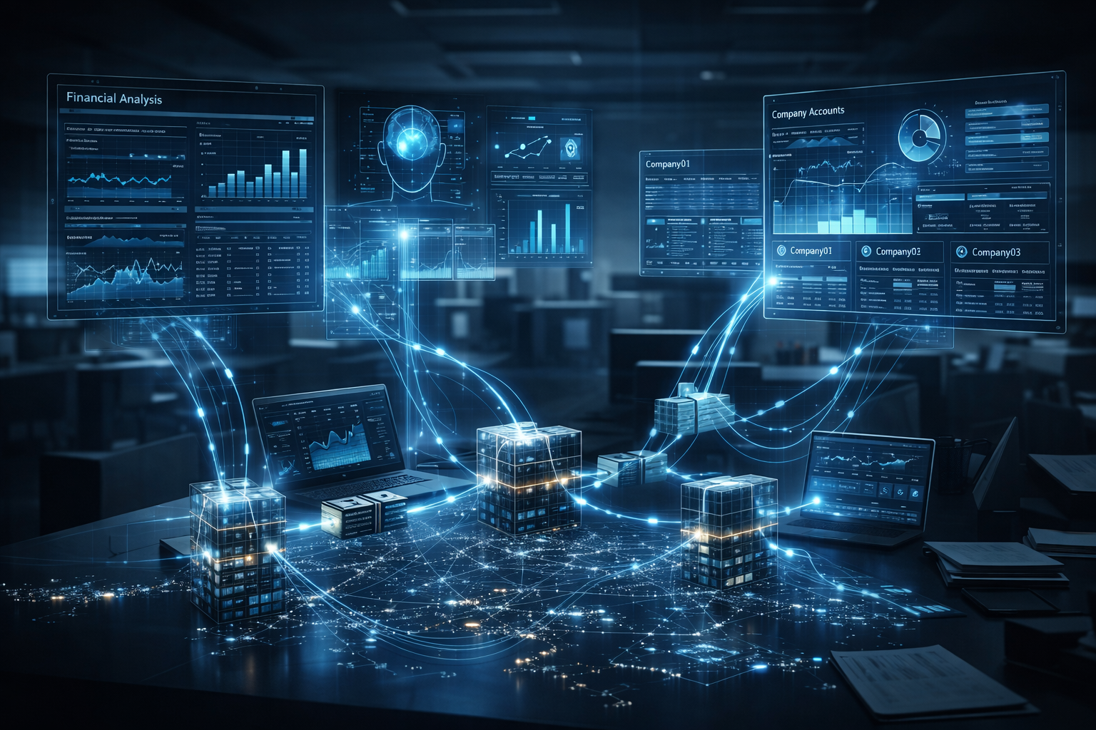 デジタル化された税務環境のイメージ画像