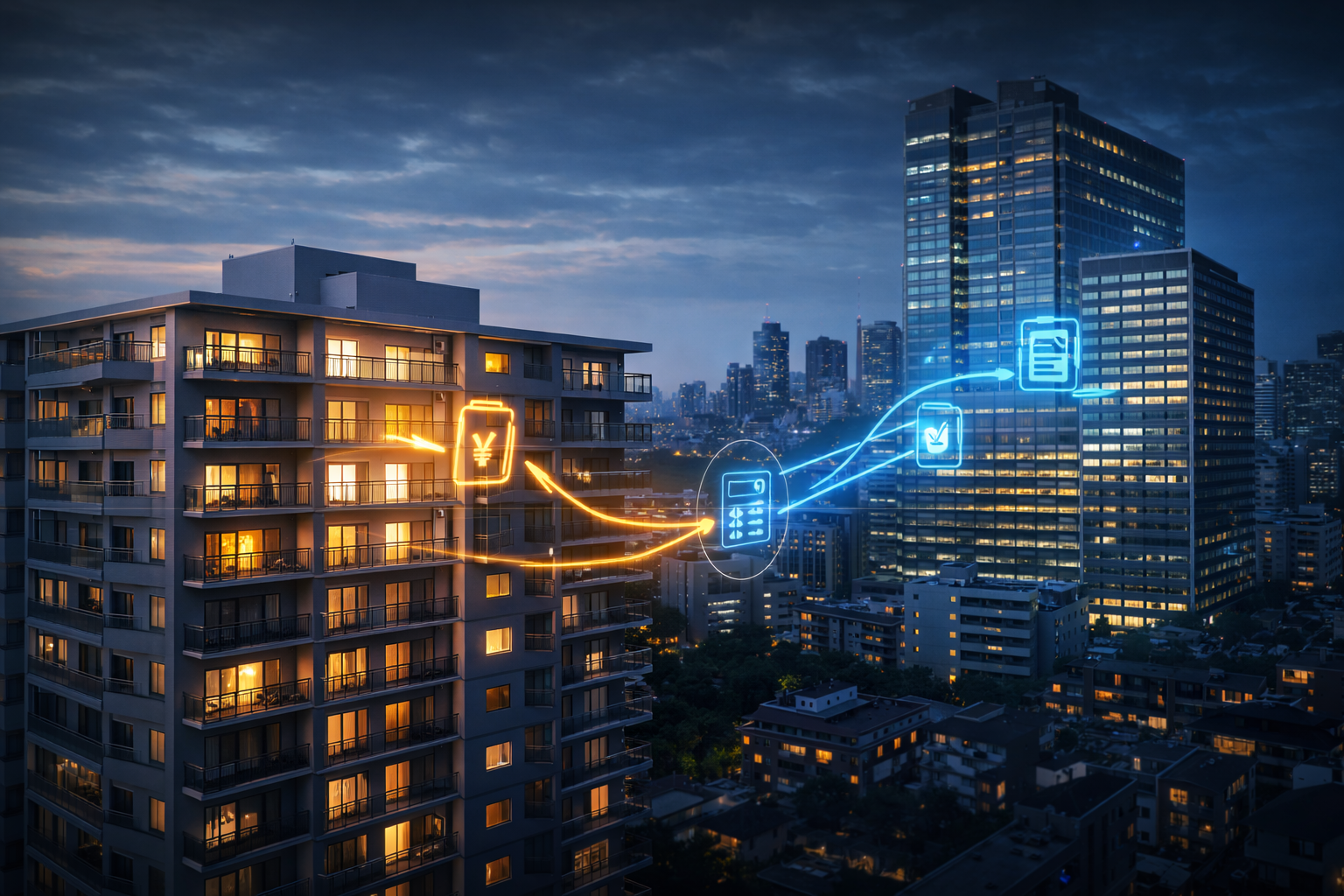 法人×不動産の仕組みのイメージ画像