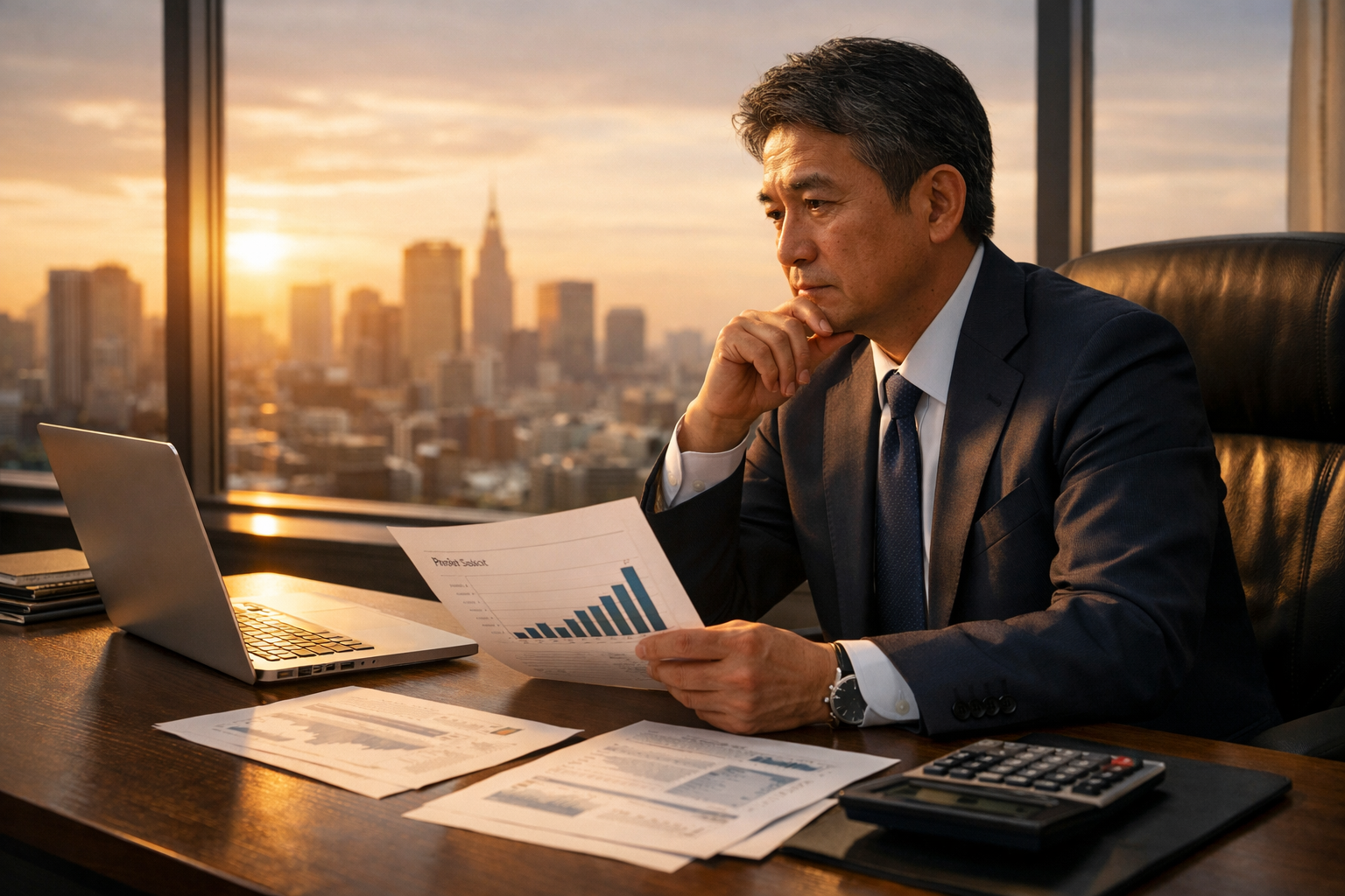 決算前の経営者の意思決定のイメージ画像