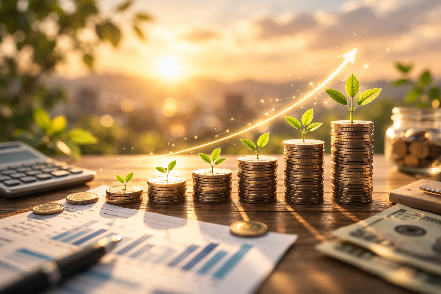 20年間の積立イメージ画像