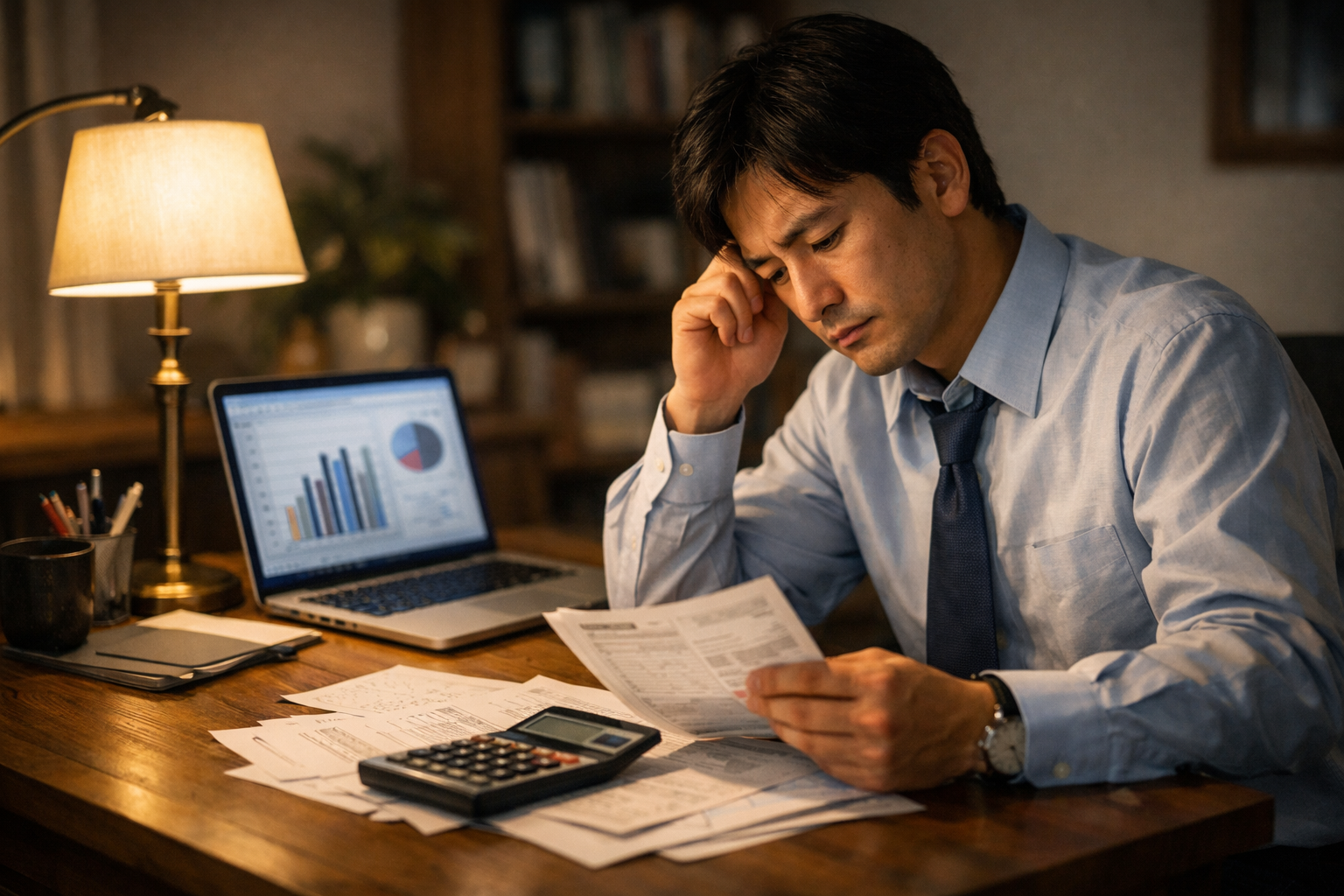 税金へのモヤモヤと前向きなスタートのイメージ画像