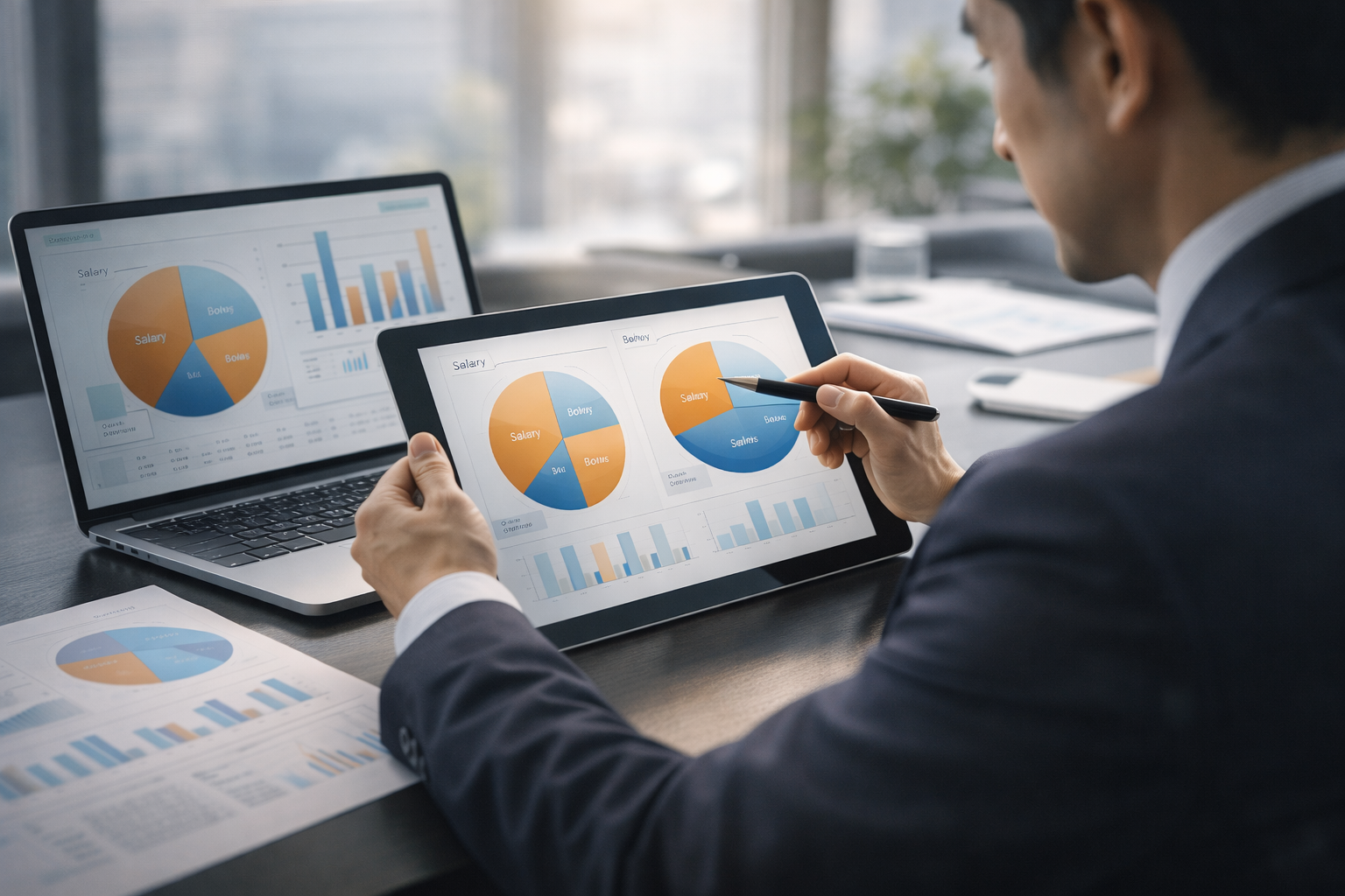 最適配分という“戦略設計”のイメージ画像