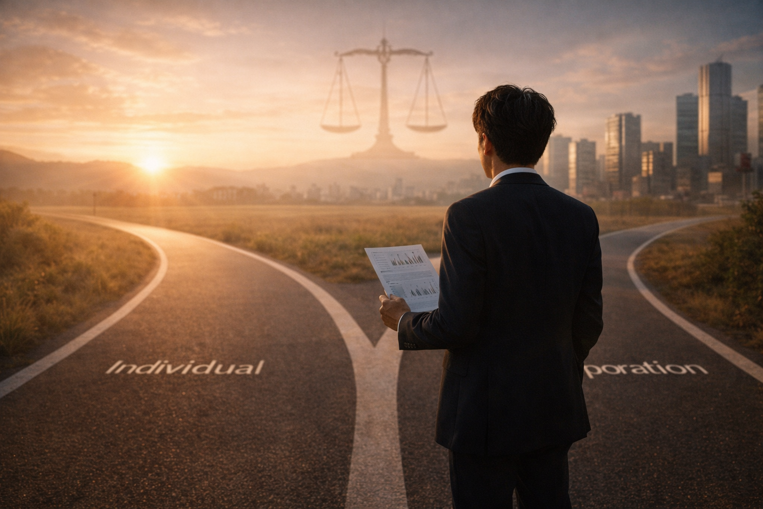 分岐点・構造の違いのイメージ画像