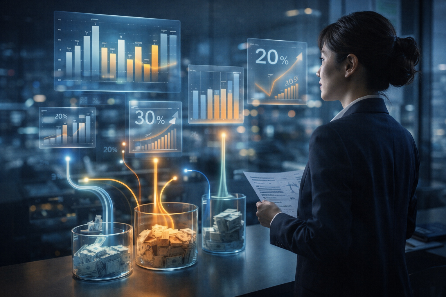 税率・お金の流れを視覚化のイメージ画像