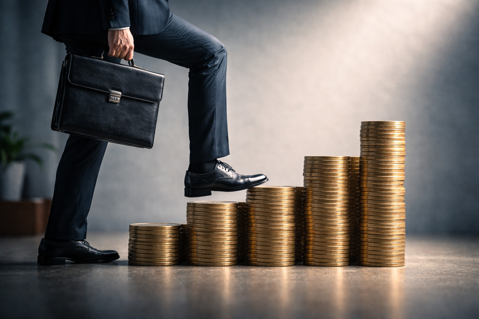 標準報酬月額の“等級ジャンプ”を象徴するイメージ画像