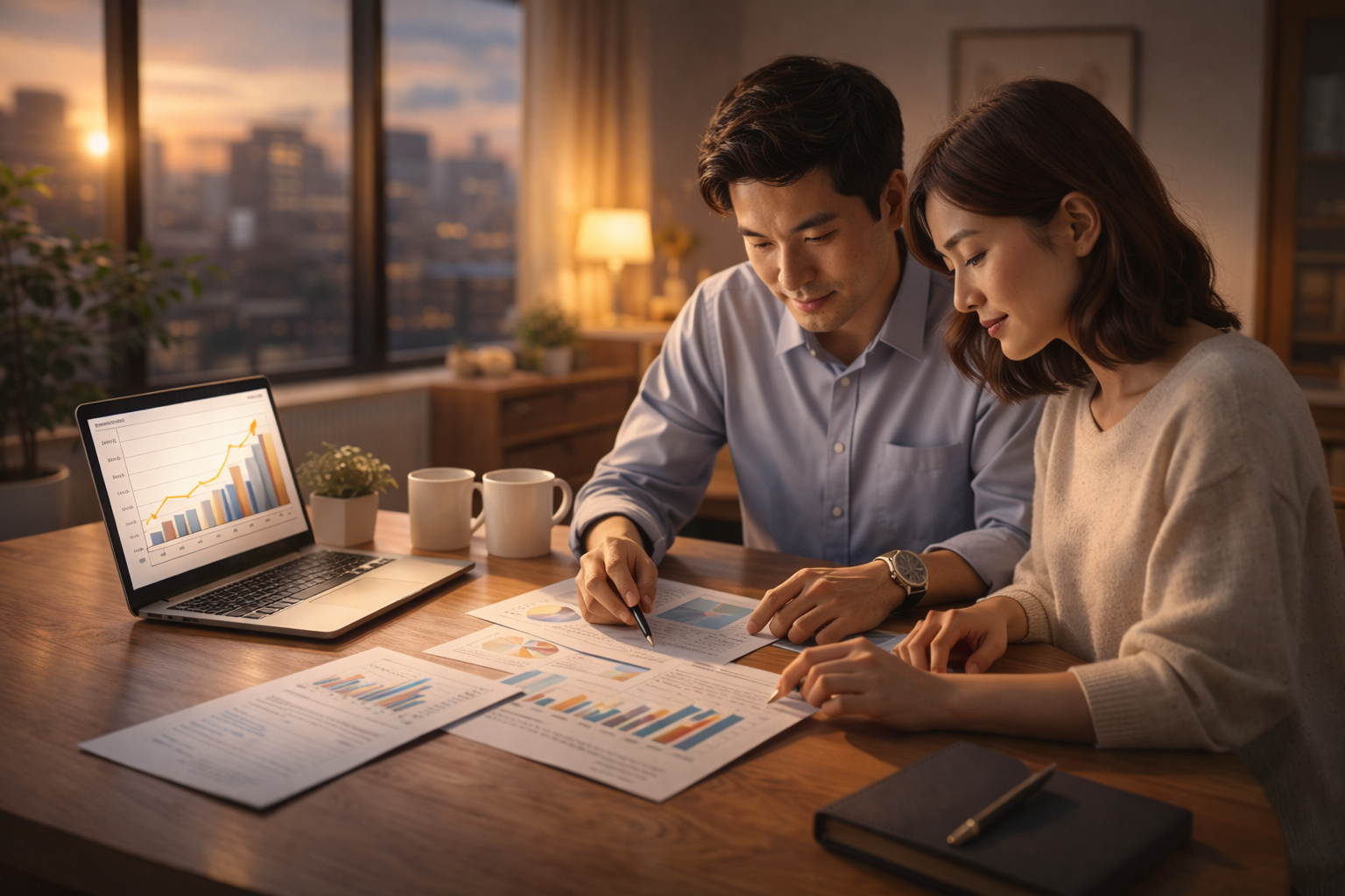 長期的な資産設計のイメージ画像