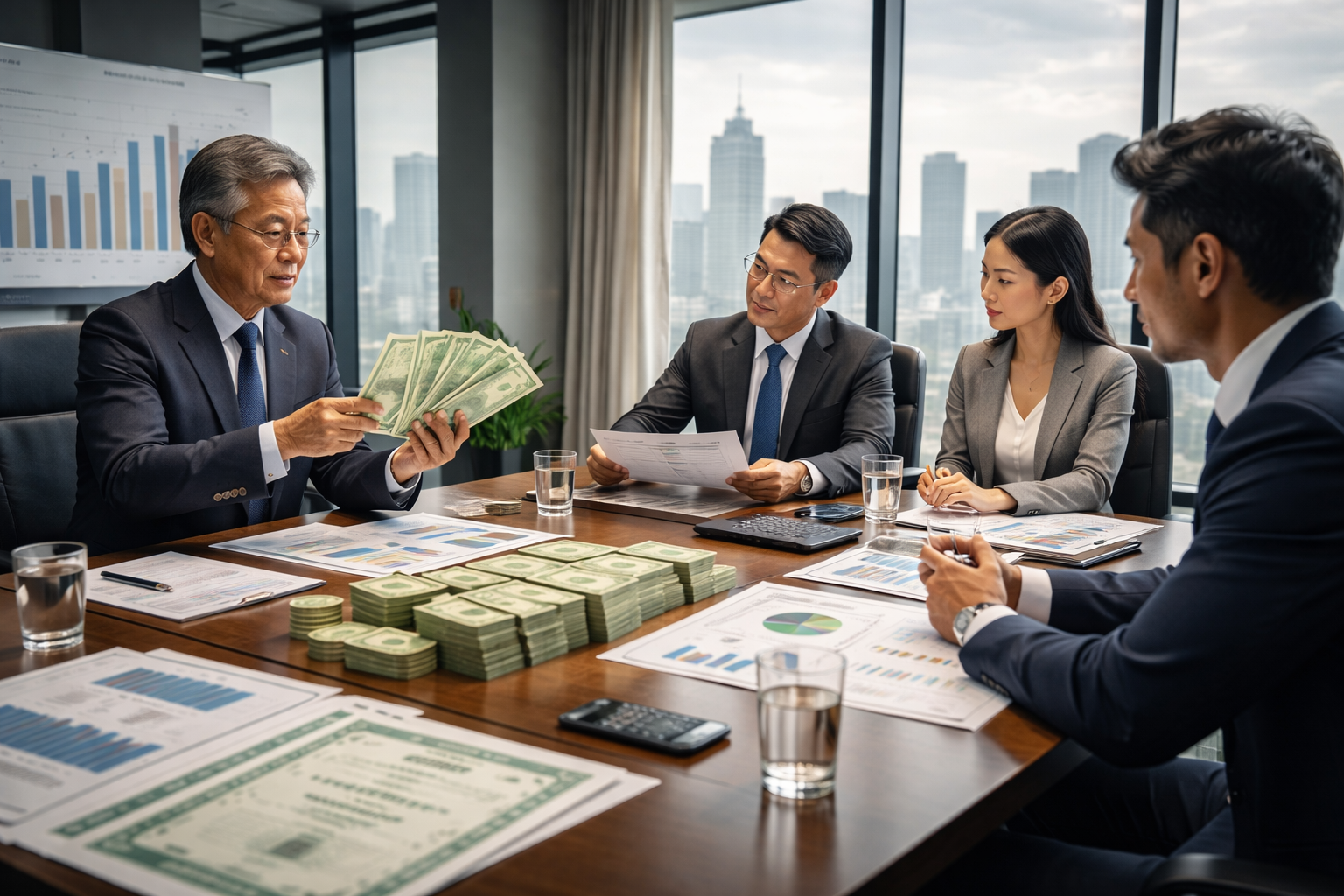 自己株式取得のイメージ画像