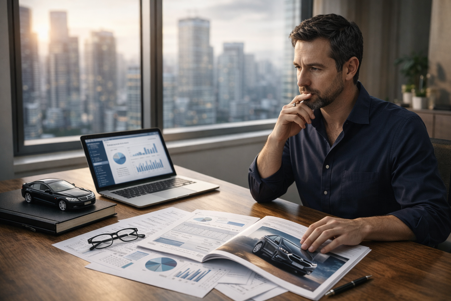 車購入の意思決定と資金計画のイメージ画像