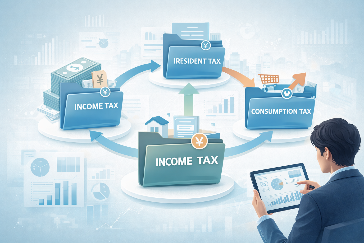 税金の仕組みを理解するイメージ画像