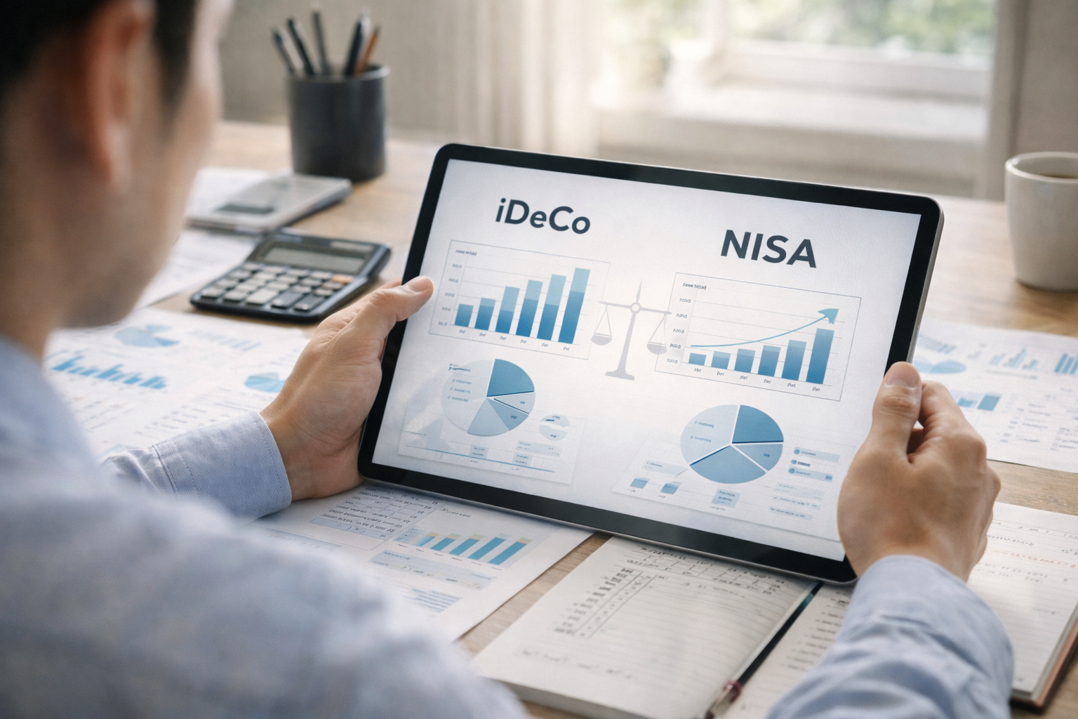 iDeCoとNISAの比較のイメージ画像