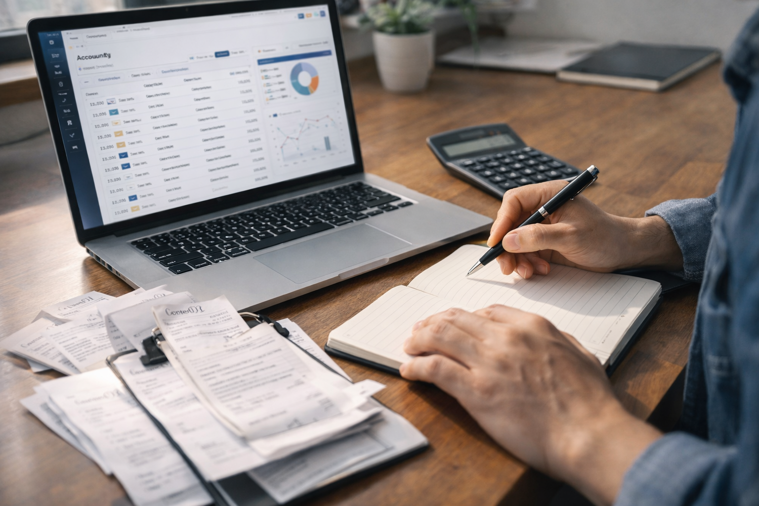 経費管理・帳簿管理のイメージ画像