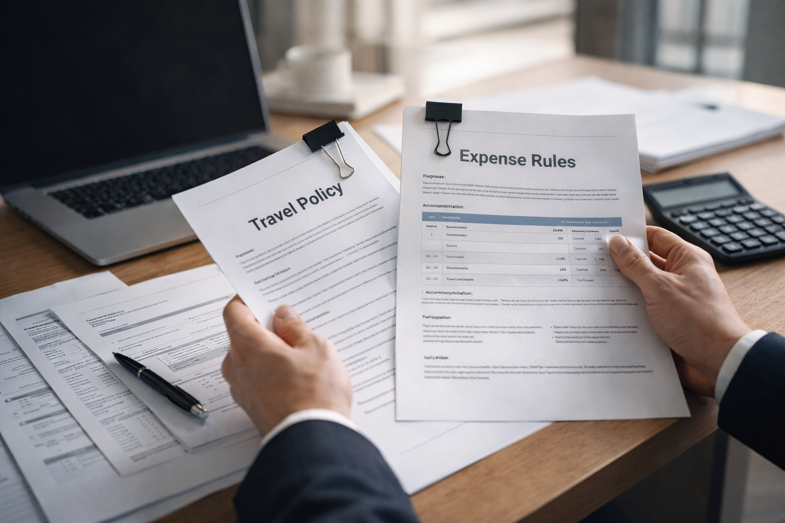 旅費規定や出張ルールの作成のイメージ画像