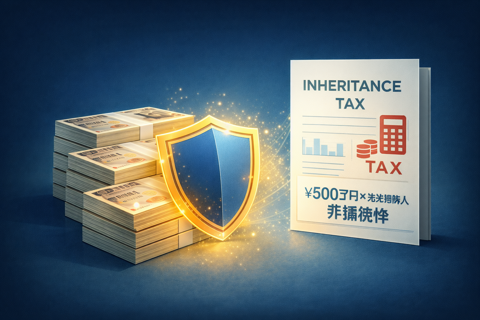 税金軽減の視覚化イメージ画像