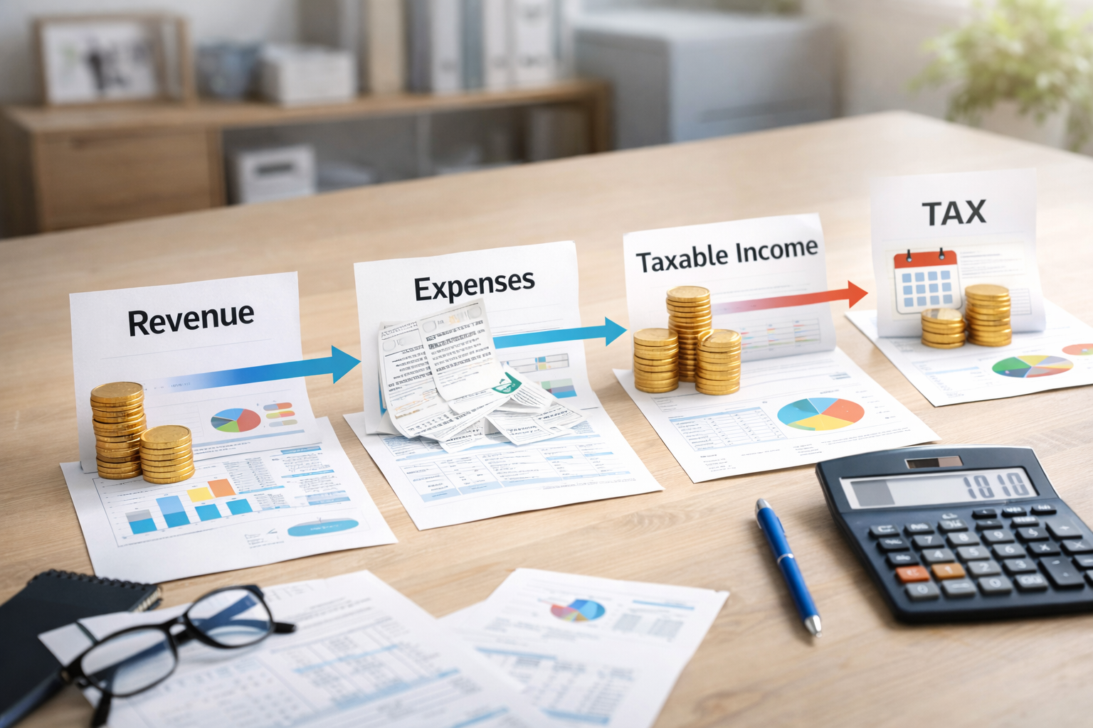 節税の仕組みのイメージ画像