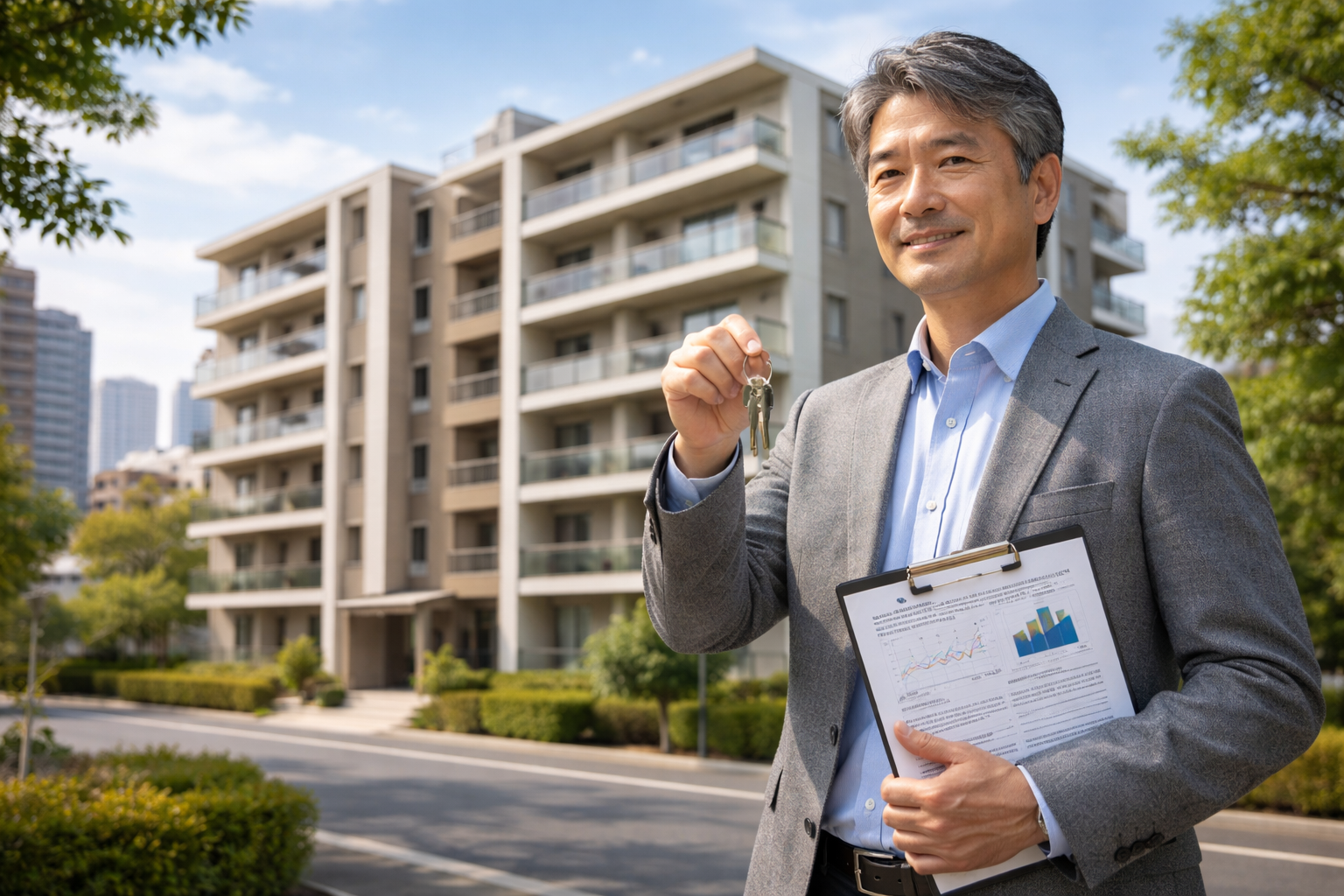 賃貸マンション運用のイメージ画像