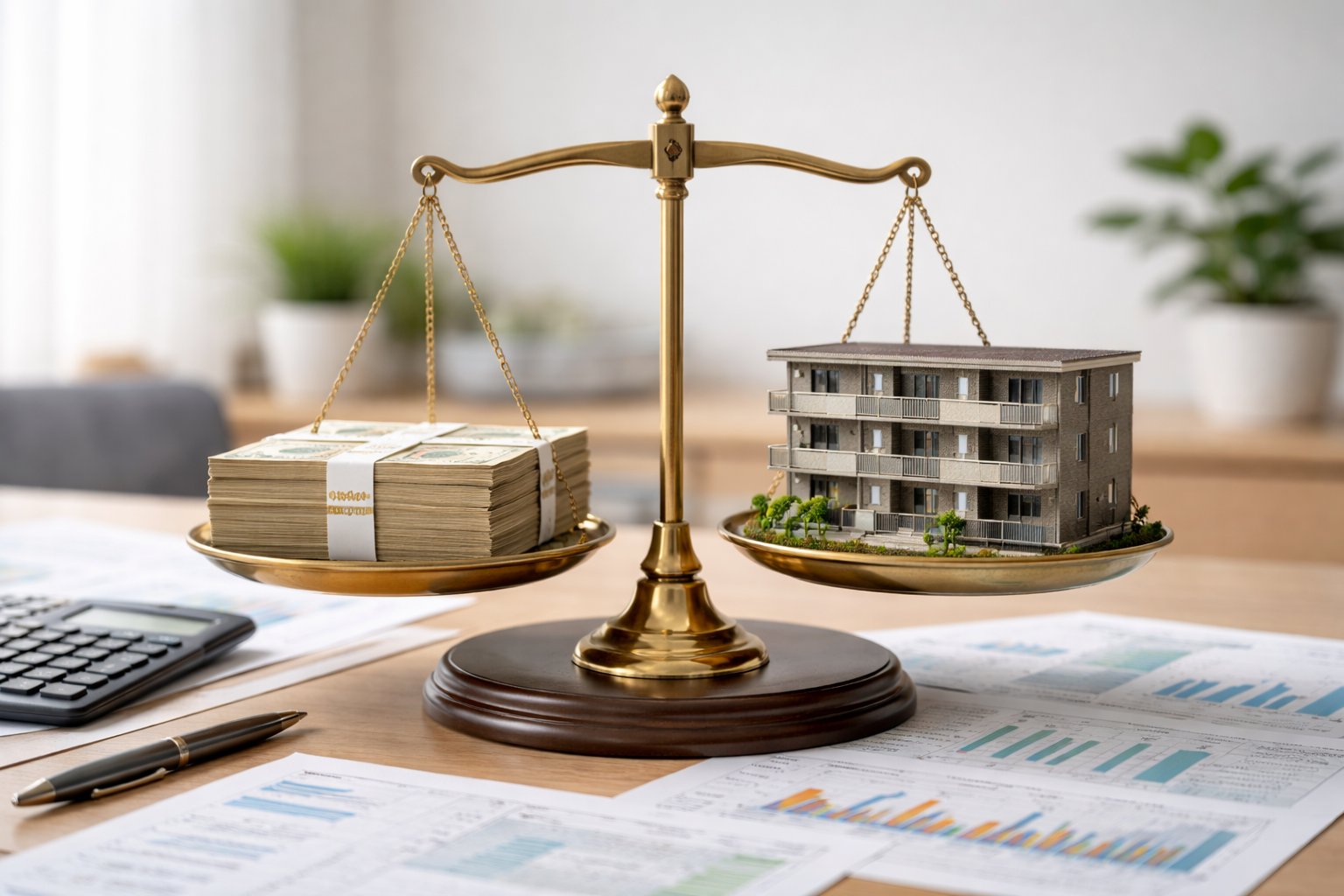 相続税評価額の比較のイメージ画像