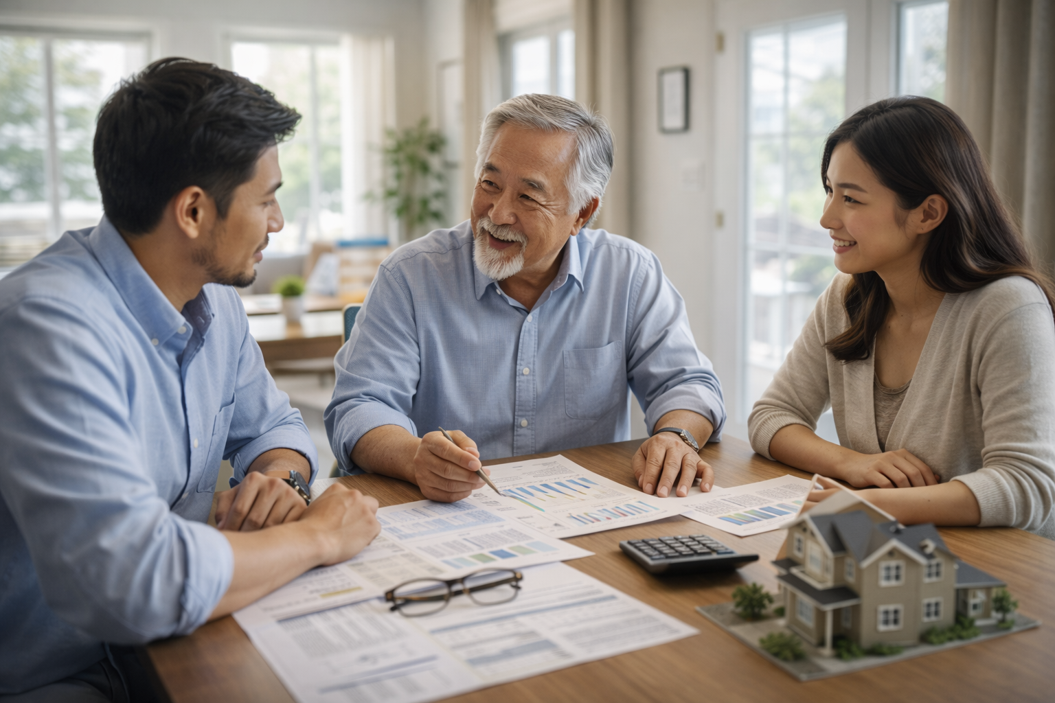 家族への資産承継イメージ画像