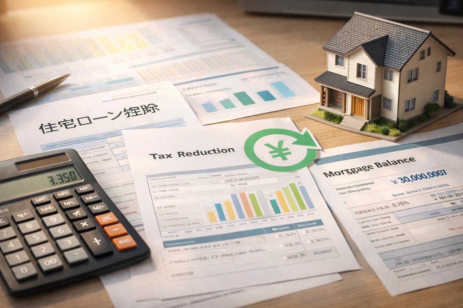 住宅ローン控除の仕組みのイメージ画像