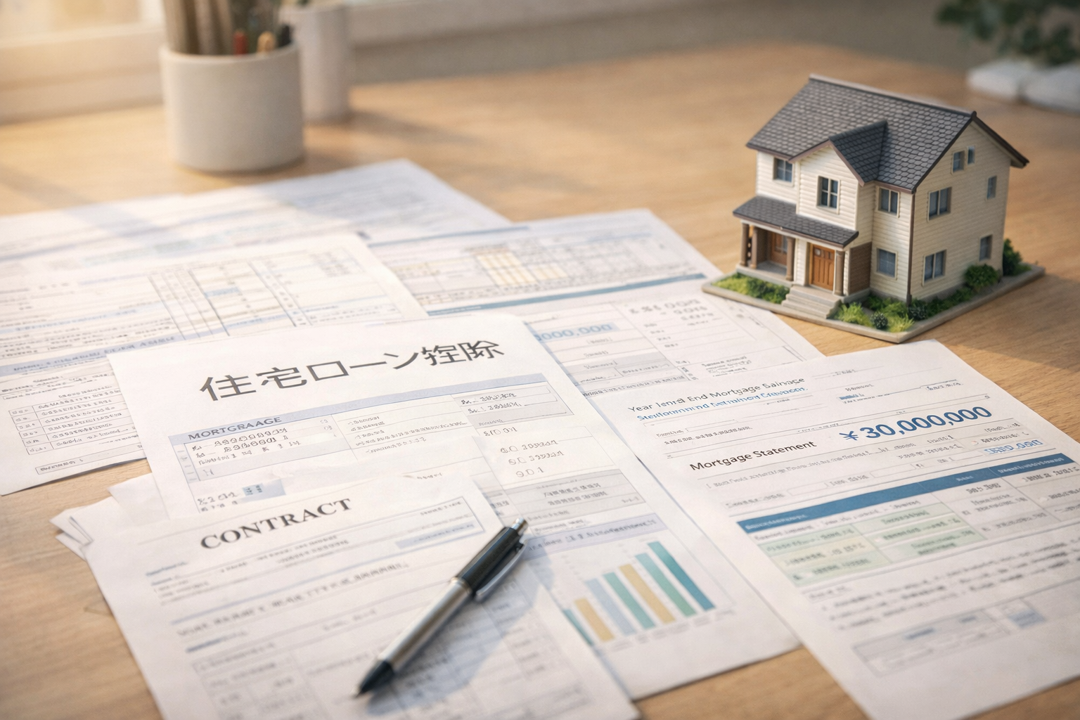 住宅ローン控除の必要書類のイメージ画像
