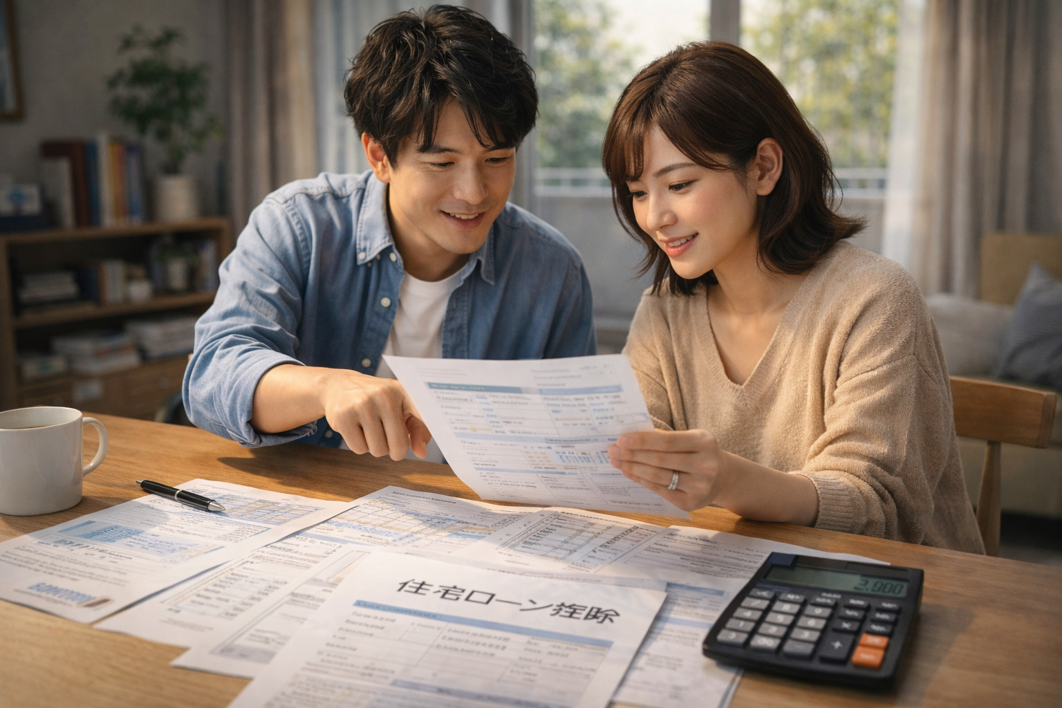 夫婦で住宅ローンのイメージ画像