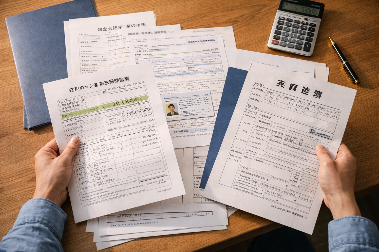 必要書類を準備するイメージ画像