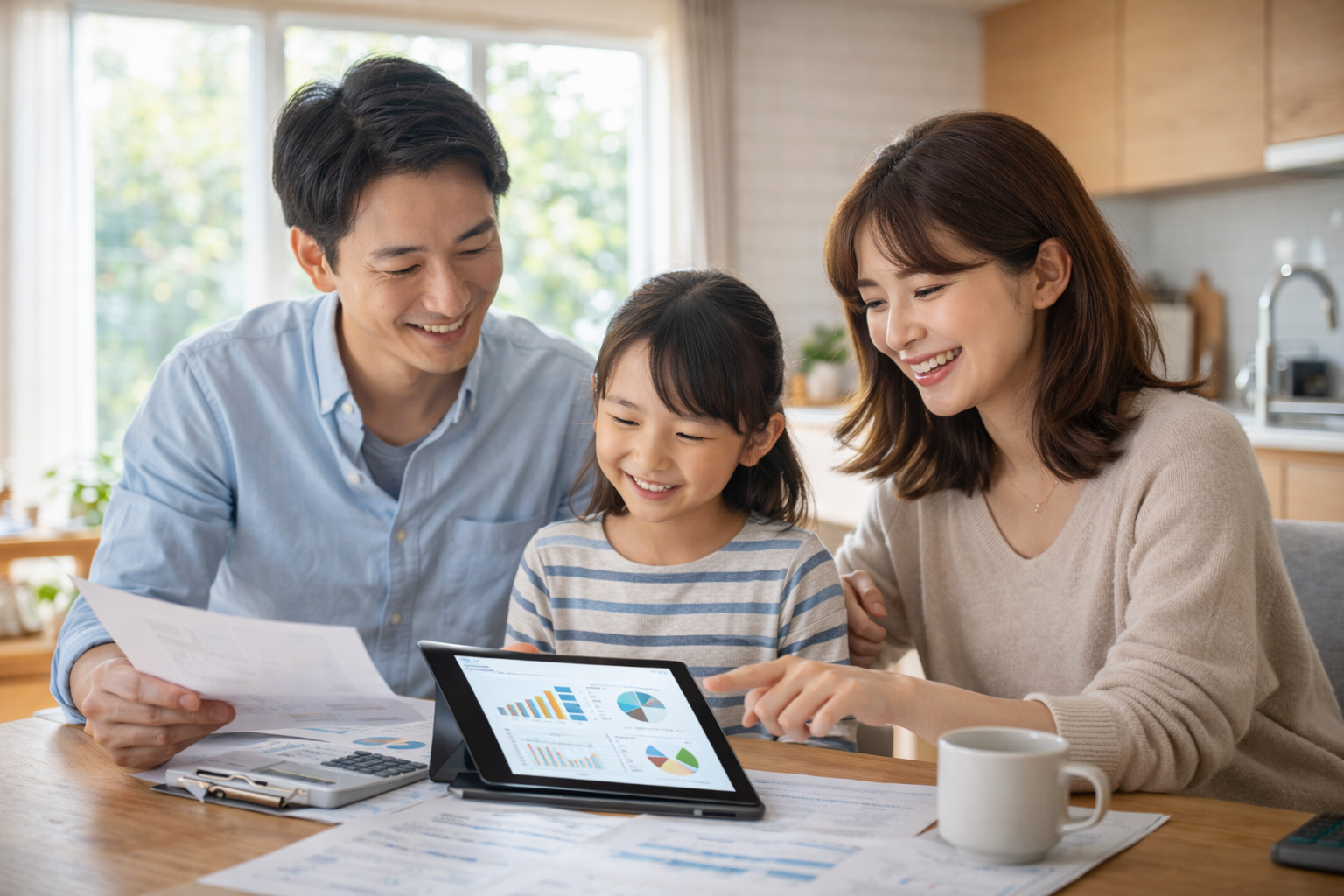 家計改善の成功イメージ画像